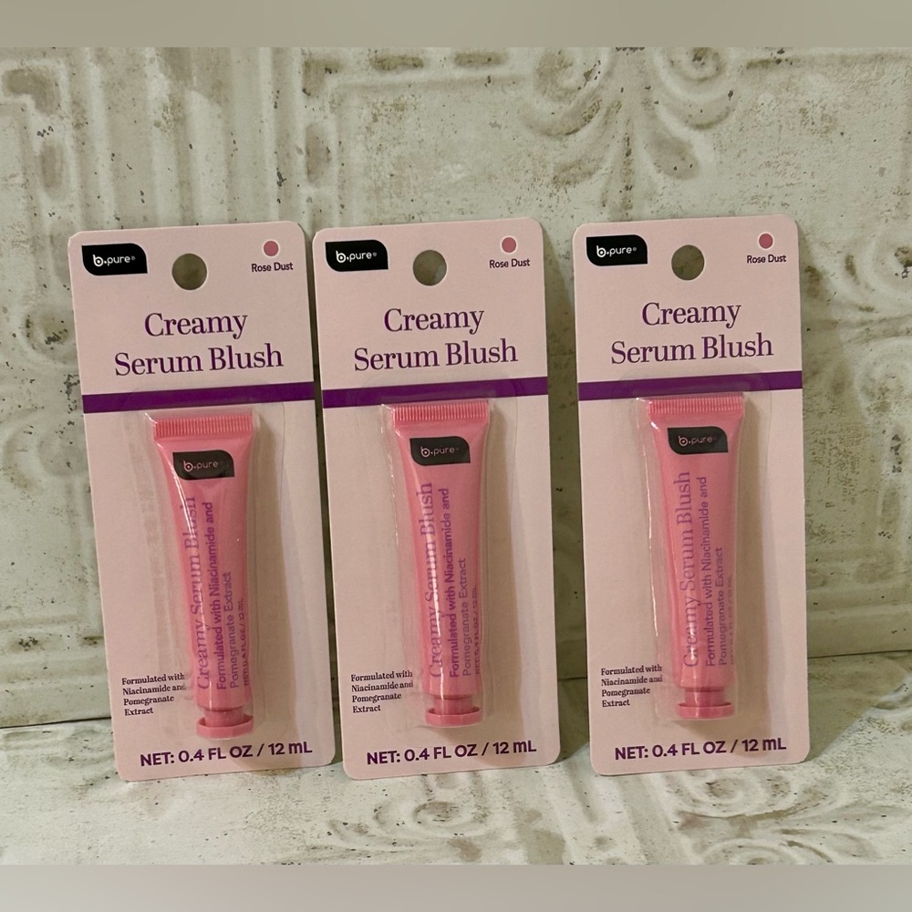 LOT of 3 Creamy niacinamide serum blush ROSE DUST